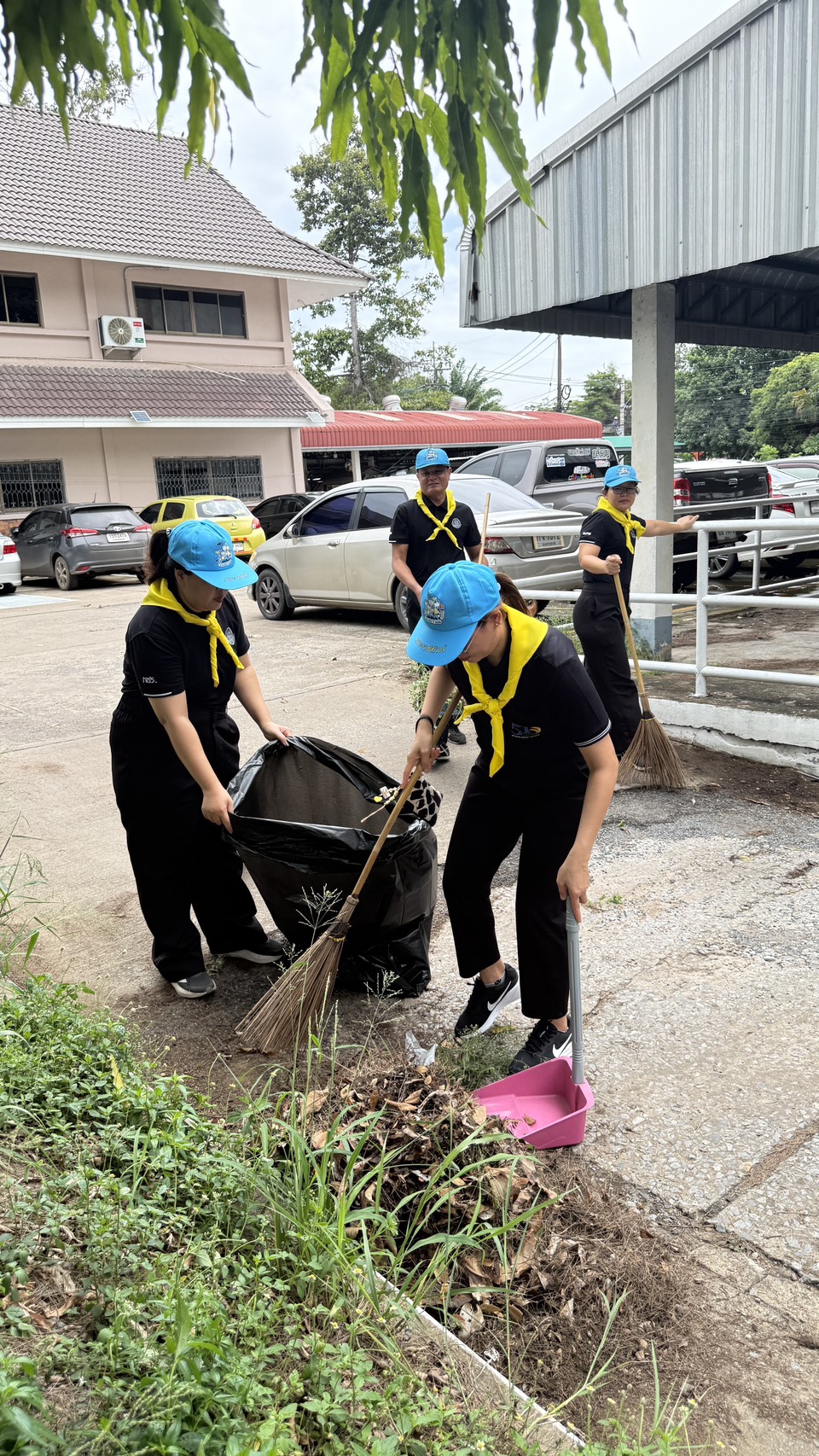 title - ส.ป.ก.ยโสธร ร่วมกิจกรรมจิตอาสาพัฒนา  เนื่องในวัน “สมเด็จพระนารายณ์มหาราช”